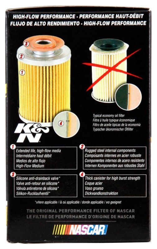 K&N Engineering K&N Oil Filter OIL FILTER; AUTOMOTIVE HP-2011