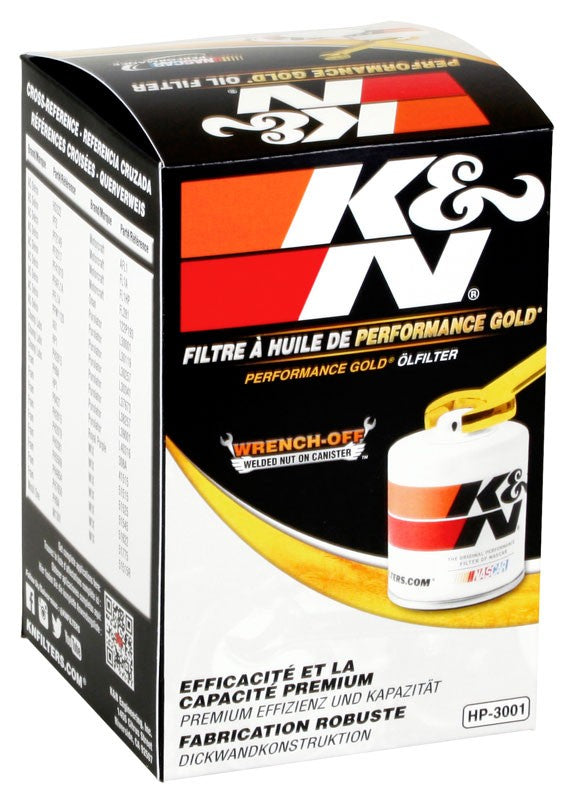K&N Engineering K&N Oil Filter OIL FILTER; AUTOMOTIVE HP-3001