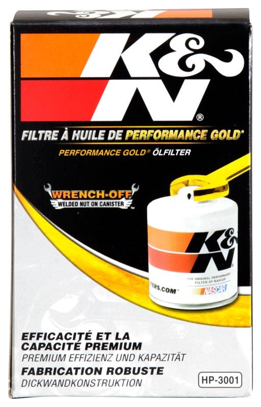 K&N Engineering K&N Oil Filter OIL FILTER; AUTOMOTIVE HP-3001