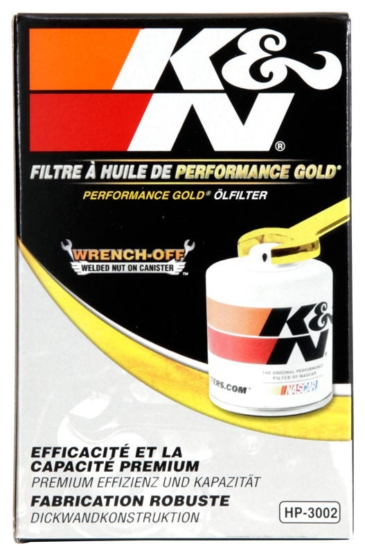 K&N Engineering K&N Oil Filter OIL FILTER; AUTOMOTIVE HP-3002