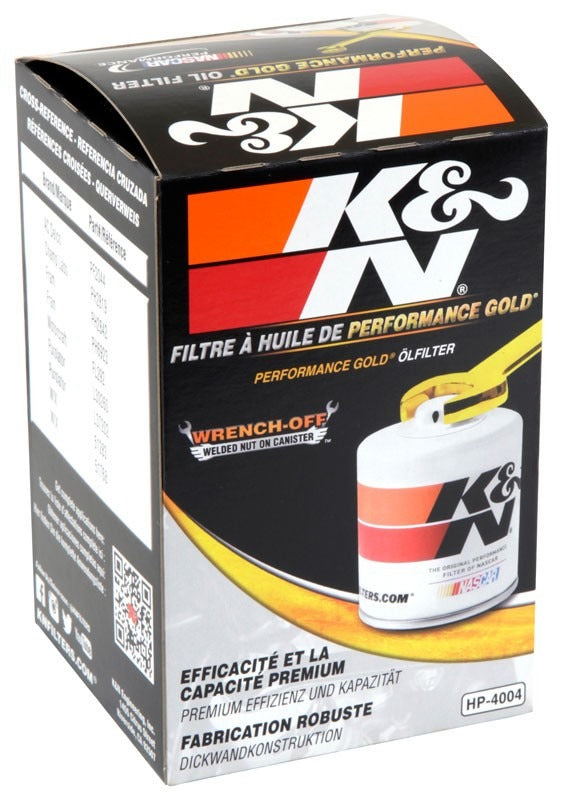 K&N Engineering K&N Oil Filter OIL FILTER; AUTOMOTIVE HP-4004