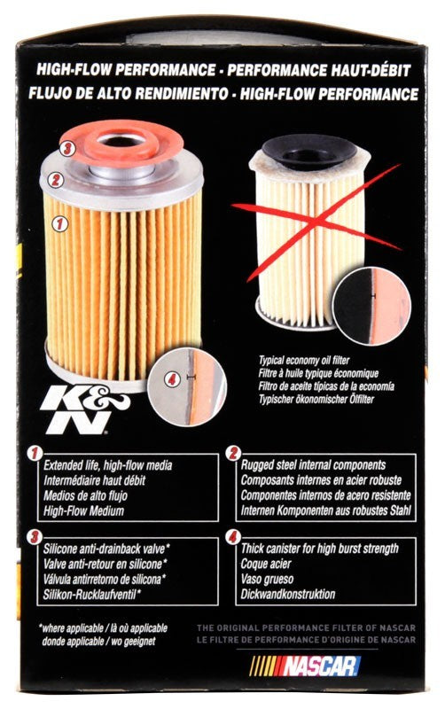 K&N Engineering K&N Oil Filter OIL FILTER; AUTOMOTIVE HP-4004