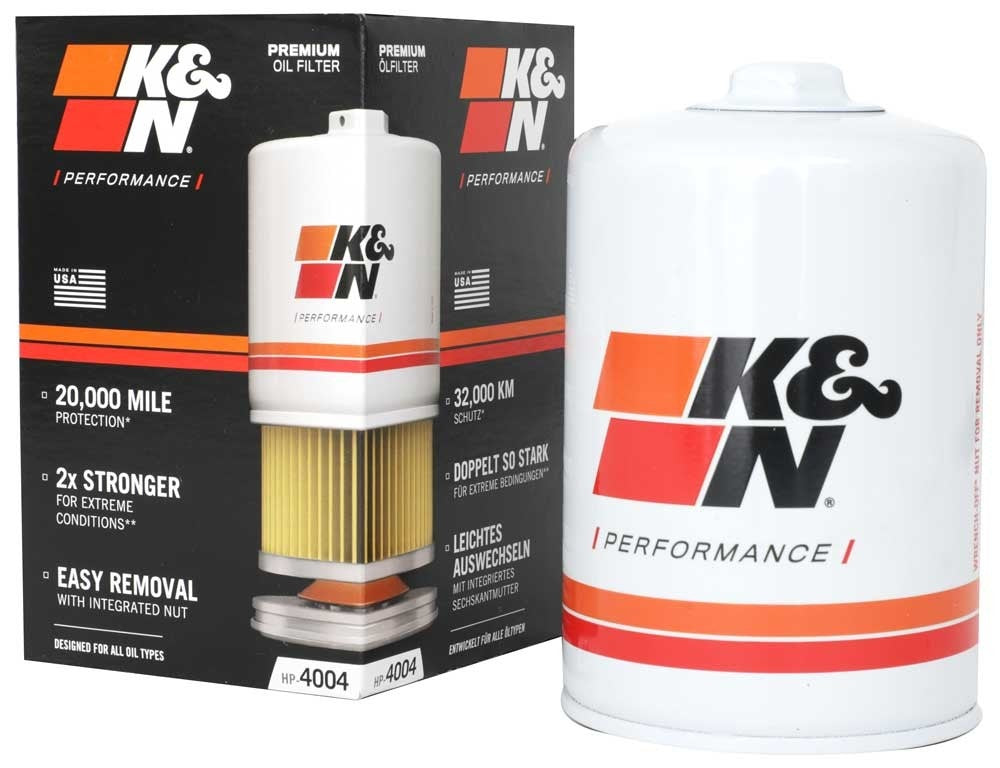 K&N Engineering K&N Oil Filter OIL FILTER; AUTOMOTIVE HP-4004