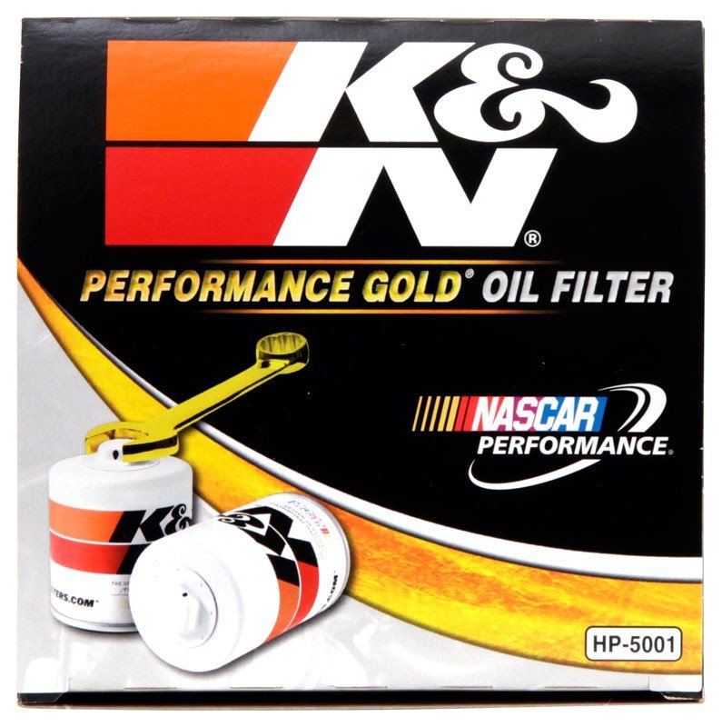 K&N Engineering K&N Oil Filter OIL FILTER; RACING, 4-5/8inOD, 6-11/16inH HP-5001