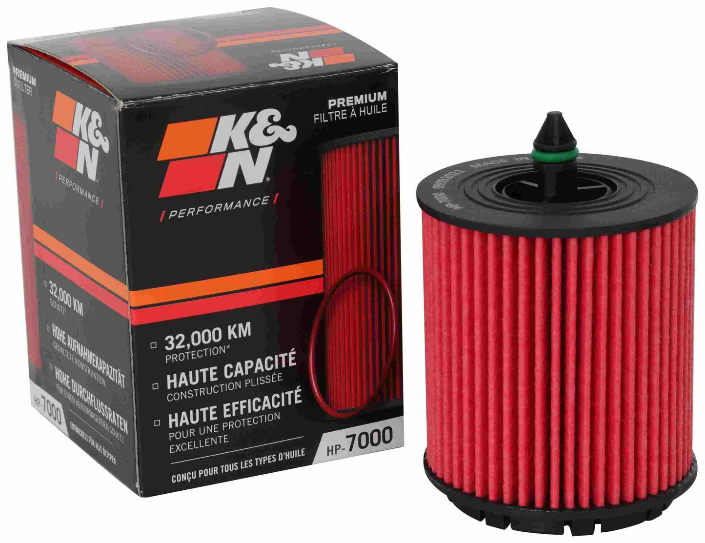 K&N Engineering K&N Saturn/Chevrolet/Saab/Pontiac/Vauxhall Cartridge Oil Filter HP-7000
