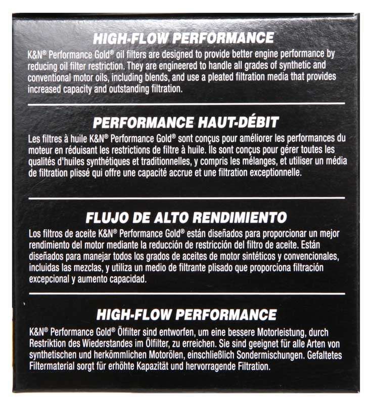 K&N Engineering K&N Oil Filter OIL FILTER AUTOMOTIVE HP-7002