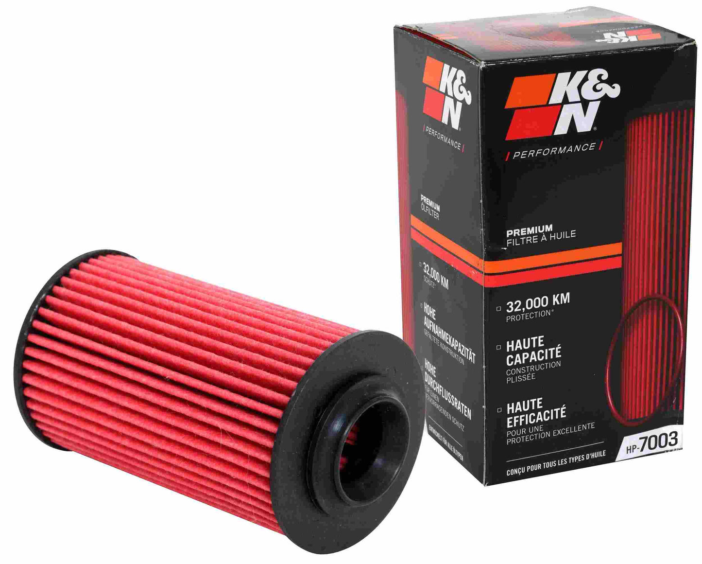 K&N Engineering K&N 05-10 Saab 9-3 2.8L / 10-11 Camaro 3.6L V6 / 04-11 Cadillac CTS / STS / SRX 2.8L / 3.0L / 3.6L V HP-7003