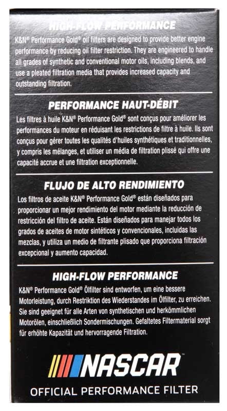 K&N Engineering K&N 2008 Porsche 911 3.6L/3.8L Cartridge Oil Filter HP-7011