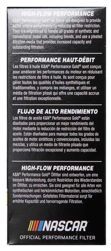 K&N Engineering K&N Oil Filter OIL FILTER AUTOMOTIVE HP-7015