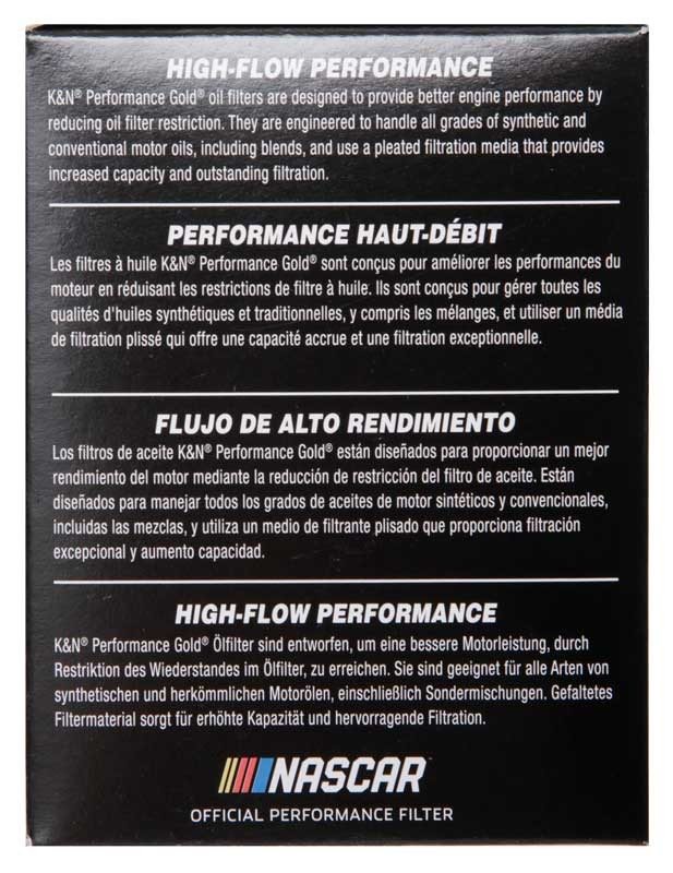 K&N Engineering K&N Oil Filter OIL FILTER AUTOMOTIVE HP-7016