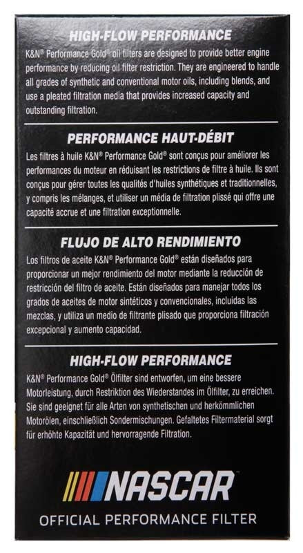 K&N Engineering K&N Oil Filter OIL FILTER AUTOMOTIVE HP-7017