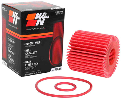 K&N Engineering K&N Toyota / Lexus / Scion 2.75in OD x 2.64in H Oil Filter HP-7020