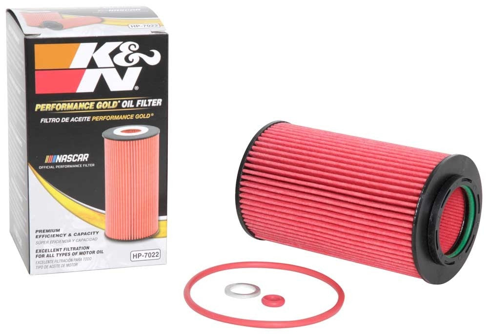 K&N Engineering K&N Performance Gold Oil Filter for Hyundai/Kia V6 06-08 Azera/Sonata/Sedona/07-08 Santa Fe HP-7022