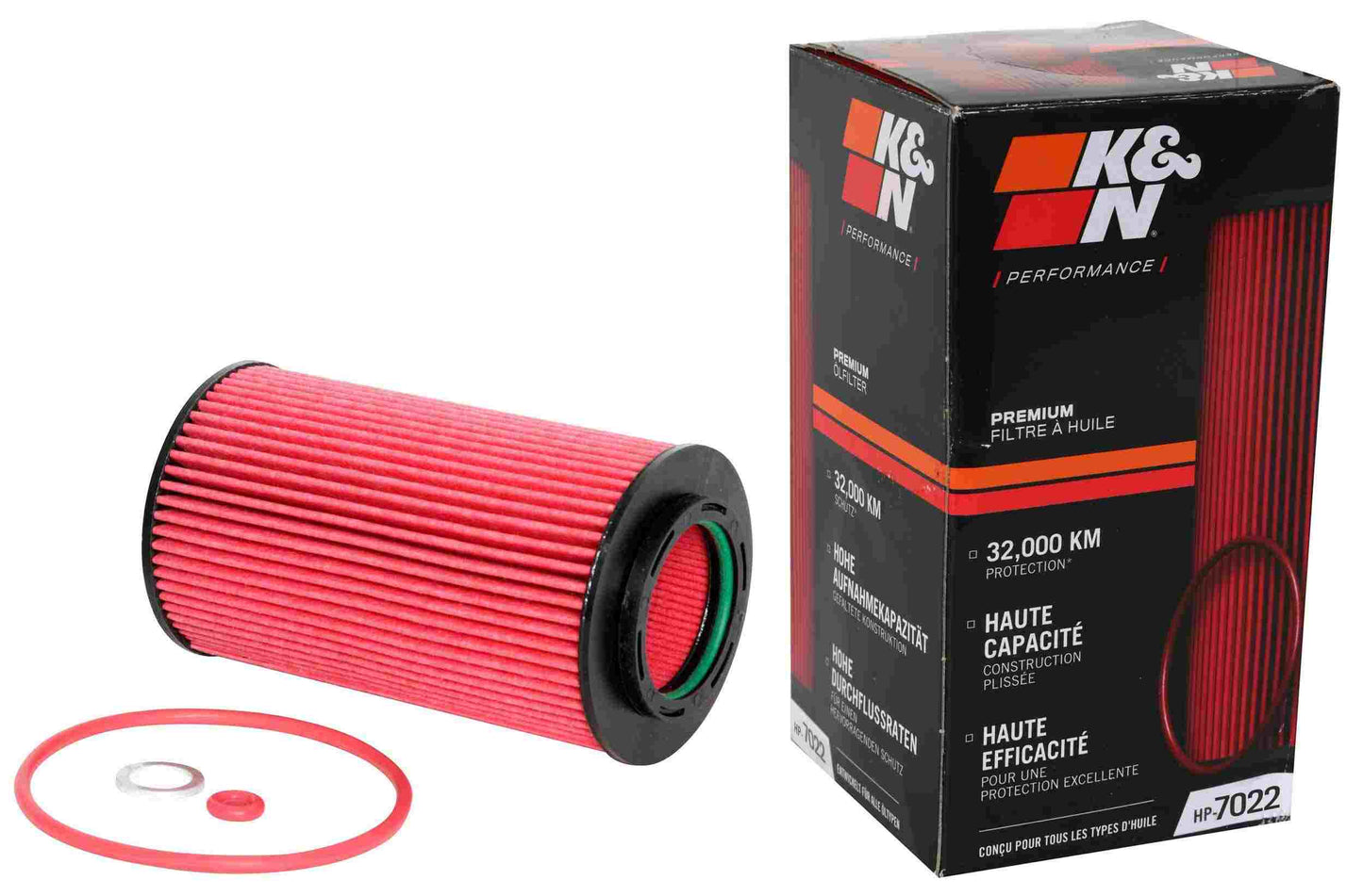 K&N Engineering K&N Performance Gold Oil Filter for Hyundai/Kia V6 06-08 Azera/Sonata/Sedona/07-08 Santa Fe HP-7022
