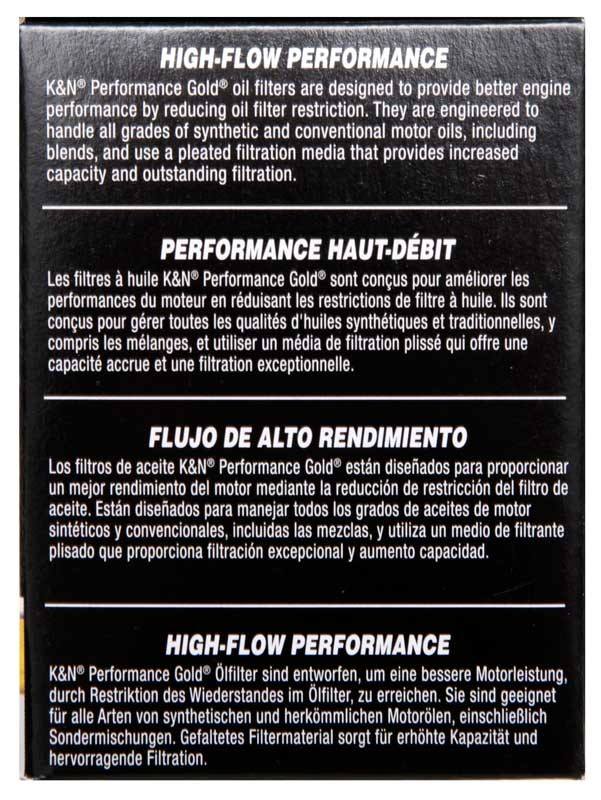 K&N Engineering K&N Performance Oil Filter for 07-15 Mini Cooper L4-1.6L HP-7024