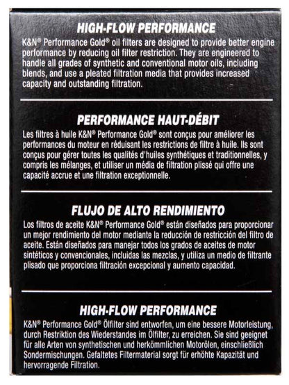 K&N Engineering K&N Performance Oil Filter for 07-15 Mini Cooper L4-1.6L HP-7024