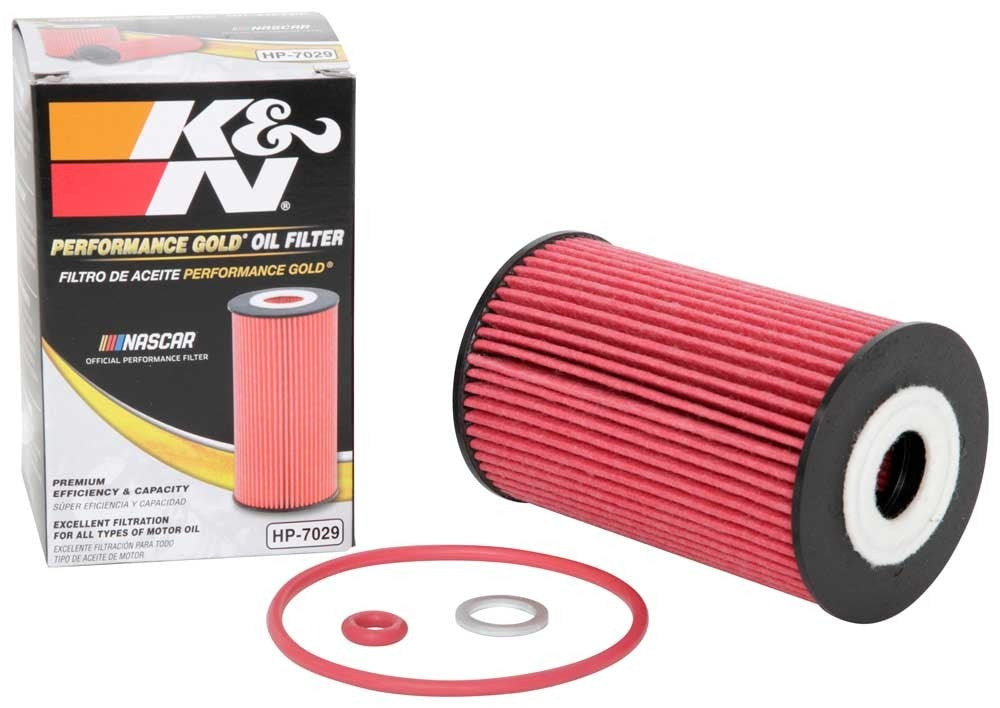 K&N Engineering K&N Performance Oil Filter for Hyundai/Kia 3.8L V6, 4.6L/5.0L V8 HP-7029