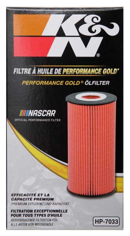 K&N Engineering K&N Performance Oil Filter for 04-15 Mercedes Benz HP-7033