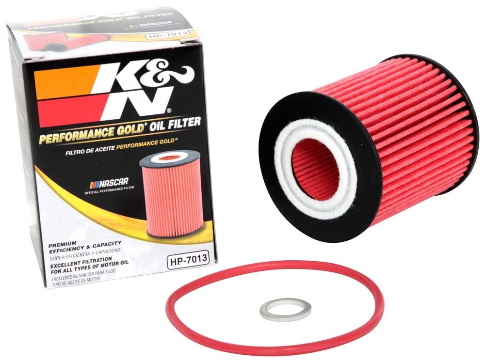 K&N Engineering K&N Performance Oil Filter for 15-16 Hyundai Genesis Sedan 3.8L V6 HP-7035