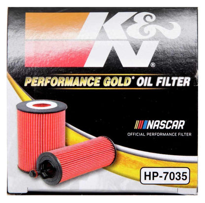 K&N Engineering K&N Performance Oil Filter for 15-16 Hyundai Genesis Sedan 3.8L V6 HP-7035