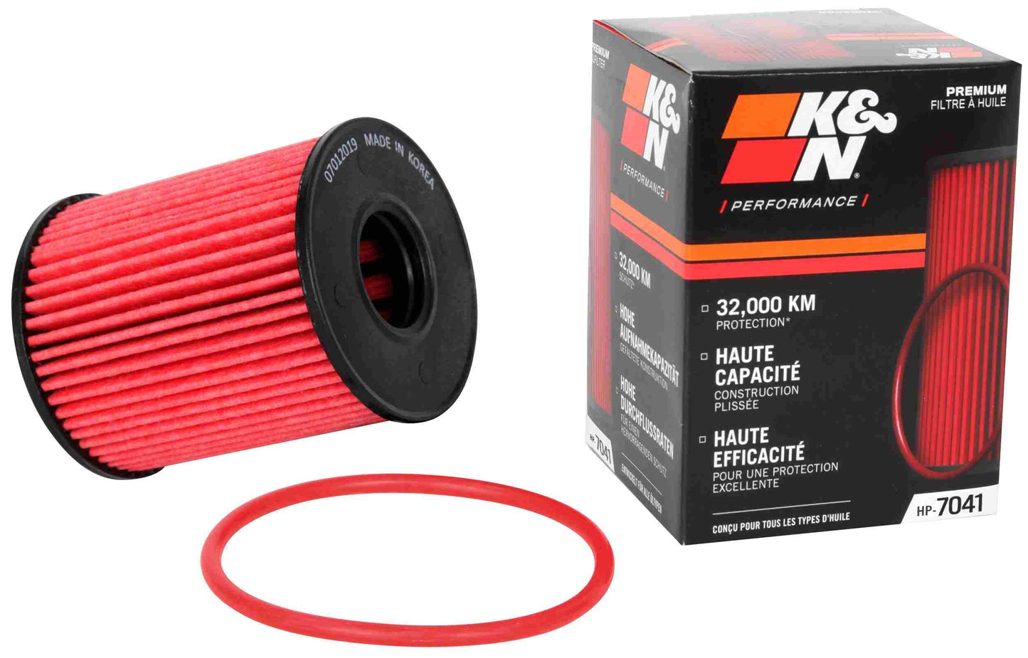 K&N Engineering K&N Performance Oil Filter - 14-18 Fiat 500L 1.4L L4 Gas HP-7041