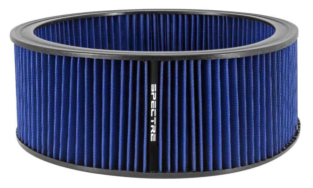 Spectre Round Air Filter 14in. OD x 12in. ID x 5in. H - Blue HPR0139B