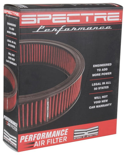 Spectre 85-86 Ford F-250 4.9L L6 CARB Replacement Round Air Filter HPR3300