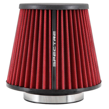 Spectre HPR Conical Air Filter 4in. Flange ID / 6.813in. Base OD / 6.75in. Tall - Red HPR9617
