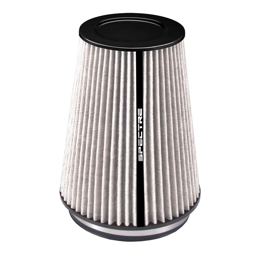 Spectre HPR Conical Air Filter 6in. Flange ID / 7.719in. Base OD / 5.219in. Top OD / 10.25in. H HPR9881W
