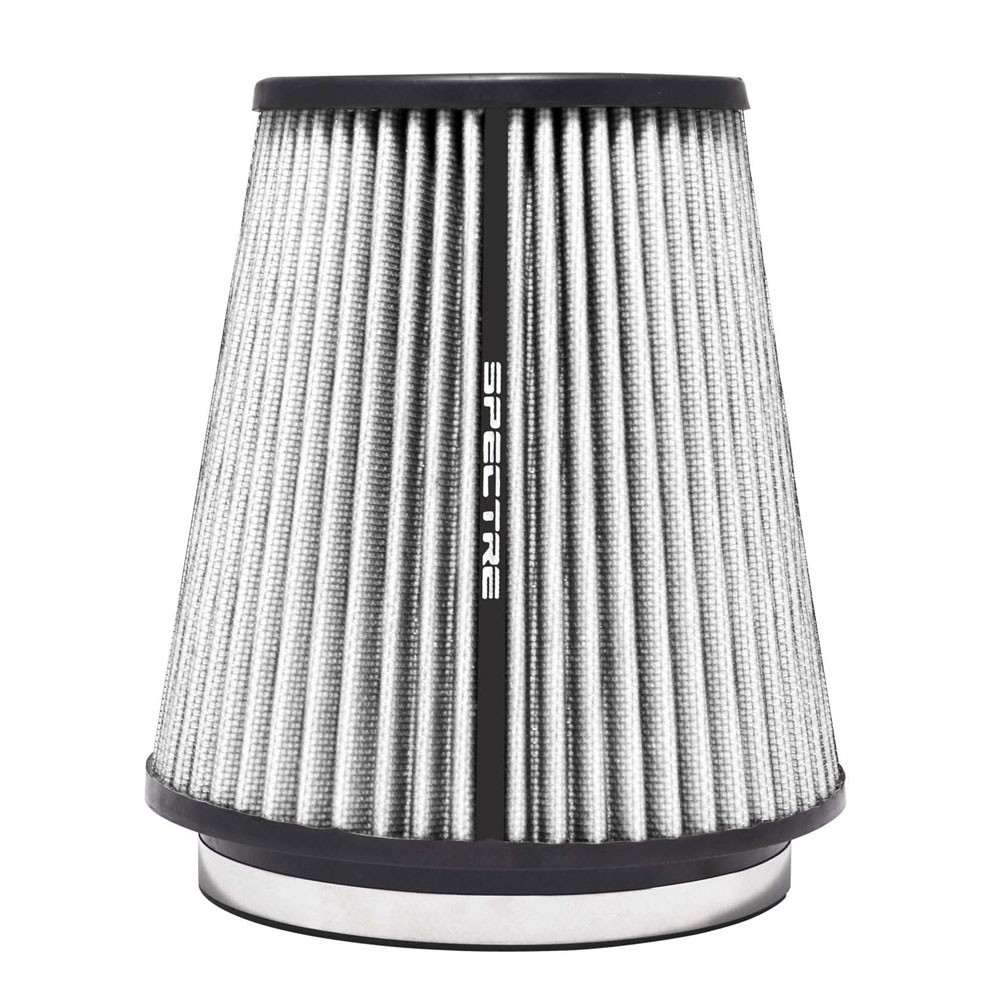 Spectre HPR Conical Air Filter 6in. Flange ID / 7.719in. Base OD / 8.5in. Tall - White HPR9891W