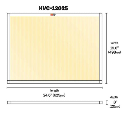 K&N Engineering K&N HVAC Filter - 20 x 25 x 1 HVC-12025