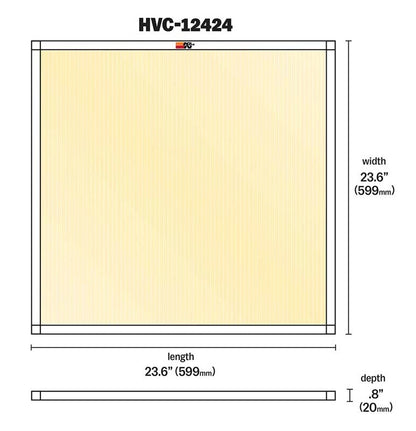 K&N Engineering K&N HVAC Filter - 24 x 24 x 1 HVC-12424