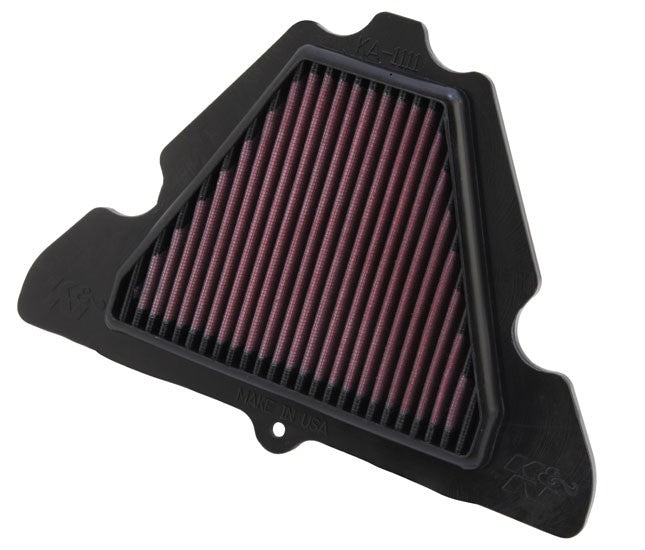 K&N Engineering K&N 11-13 Kawasaki Z1000 1000/ ZX1000 Ninja / 11-12 Z1000 SX / 12 Versys 1000 Replacement Air Filter KA-1111