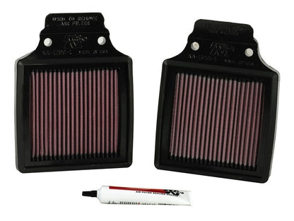 K&N Engineering K&N 00-06 Kawasaki ZX12R Ninja Replacement Air Filter (2 Per Box) KA-1299-1