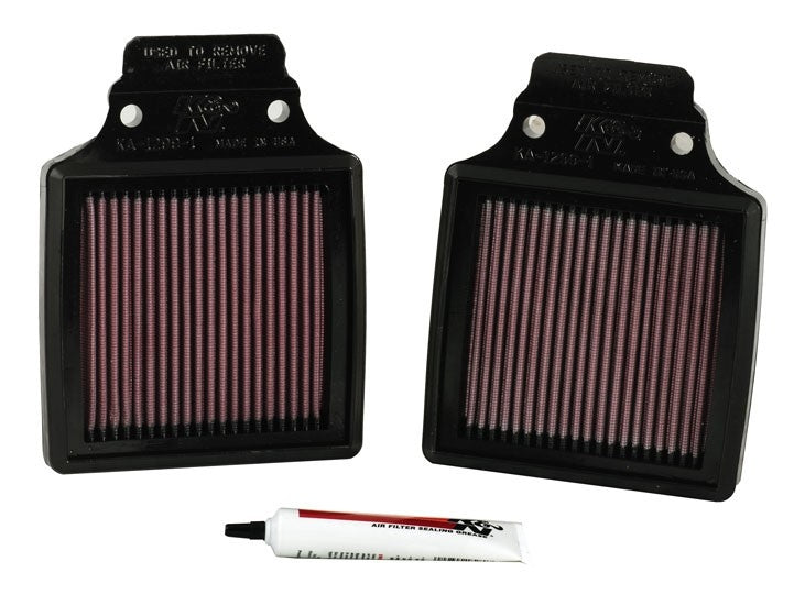 K&N Engineering K&N 00-06 Kawasaki ZX12R Ninja Replacement Air Filter (2 Per Box) KA-1299-1