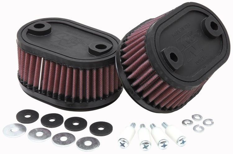 K&N Engineering K&N 86-06 Kawasaki VN750 Vulcan Replacement Air Filter (2 Per Box) KA-7586