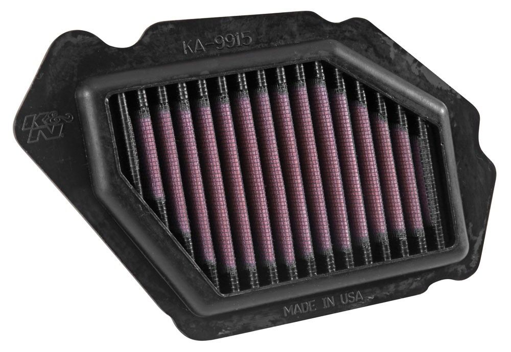 K&N Engineering K&N 2015 Kawasaki Ninja H2 998 Drop In Replacement Air Filter KA-9915