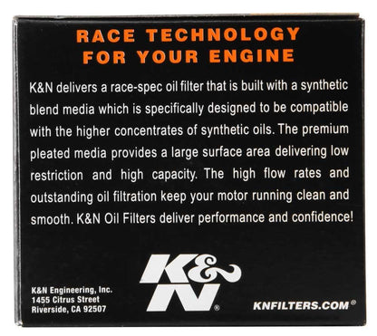 K&N Engineering K&N Oil Filter Powersports Cartridge Oil Filter KN-114