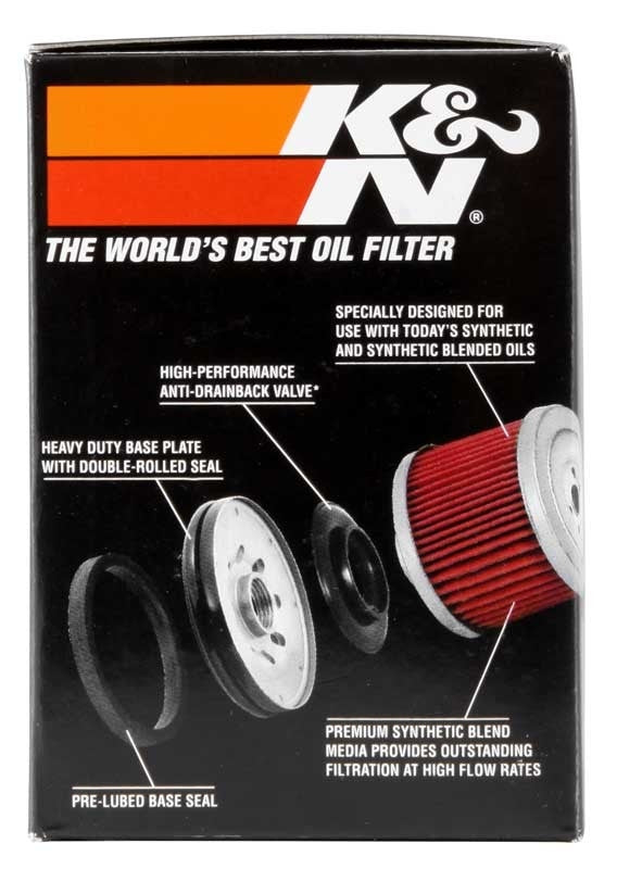 K&N Engineering K&N 01-12 Yamaha FJR 1300/1300A/1300AE/1300AS 2.688in OD x 3.813in H Oil Filter KN-148