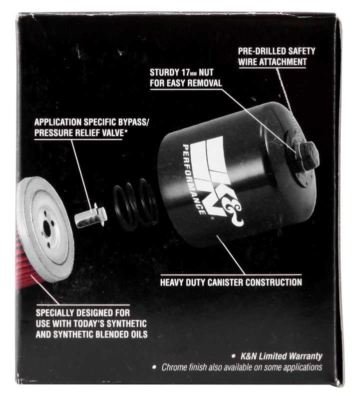 K&N Engineering K&N Ducati / Cagiva 3.063in OD x 3.344in H Oil Filter KN-153