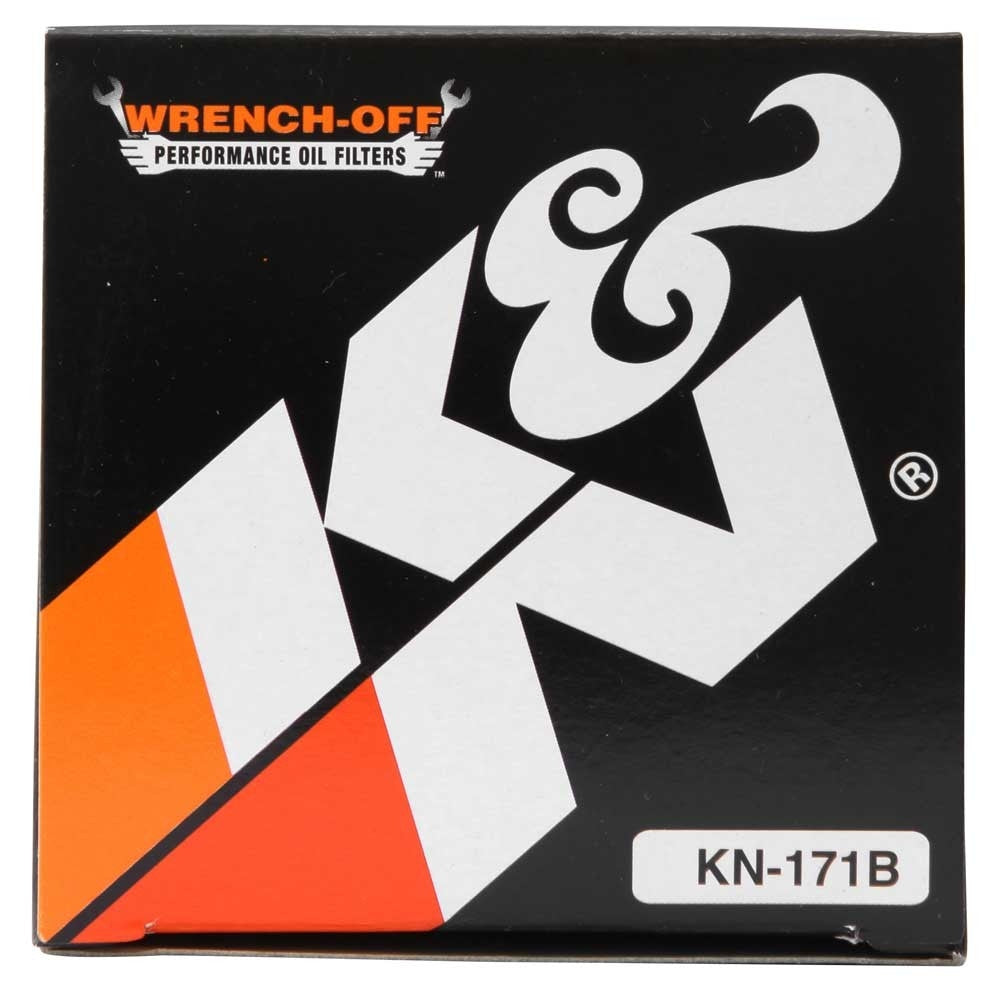 K&N Engineering K&N Harley Davidson / Buell 3in OD x 4.063in H Black Oil Filter KN-171B