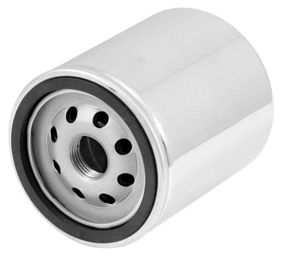 K&N Engineering K&N Harley Davidson / Buell 3in OD x 4.063in H Chrome Oil Filter KN-171C