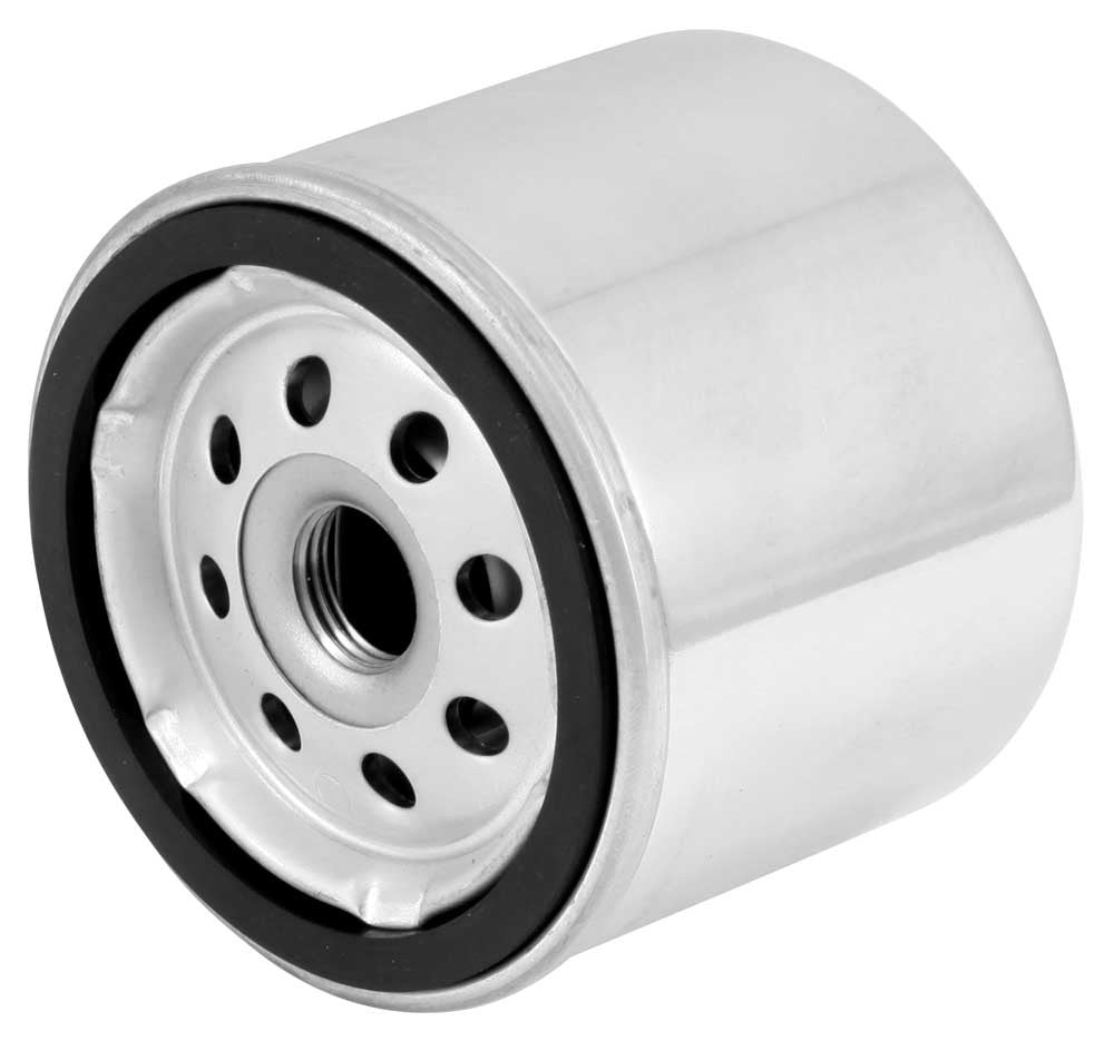 K&N Engineering K&N Oil Filter Powersports Canister Chrome KN-172C