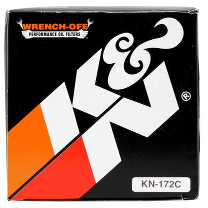 K&N Engineering K&N Oil Filter Powersports Canister Chrome KN-172C