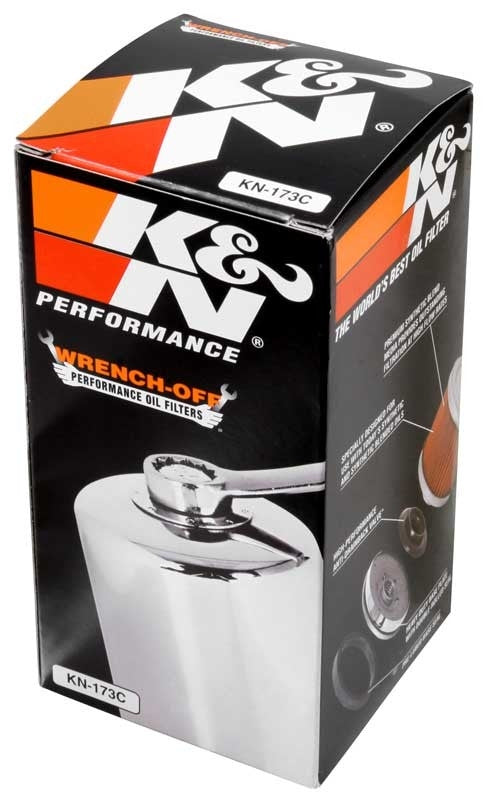 K&N Engineering K&N Oil Filter 80-98 Harley Davidson FXB/FXD?FXDB/FXDC/FXDL/FXDS/FXDWG - 3in OD x 5.969in Height KN-173C