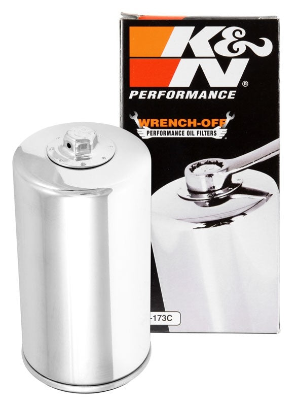 K&N Engineering K&N Oil Filter 80-98 Harley Davidson FXB/FXD?FXDB/FXDC/FXDL/FXDS/FXDWG - 3in OD x 5.969in Height KN-173C