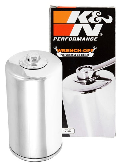 K&N Engineering K&N Oil Filter 80-98 Harley Davidson FXB/FXD?FXDB/FXDC/FXDL/FXDS/FXDWG - 3in OD x 5.969in Height KN-173C