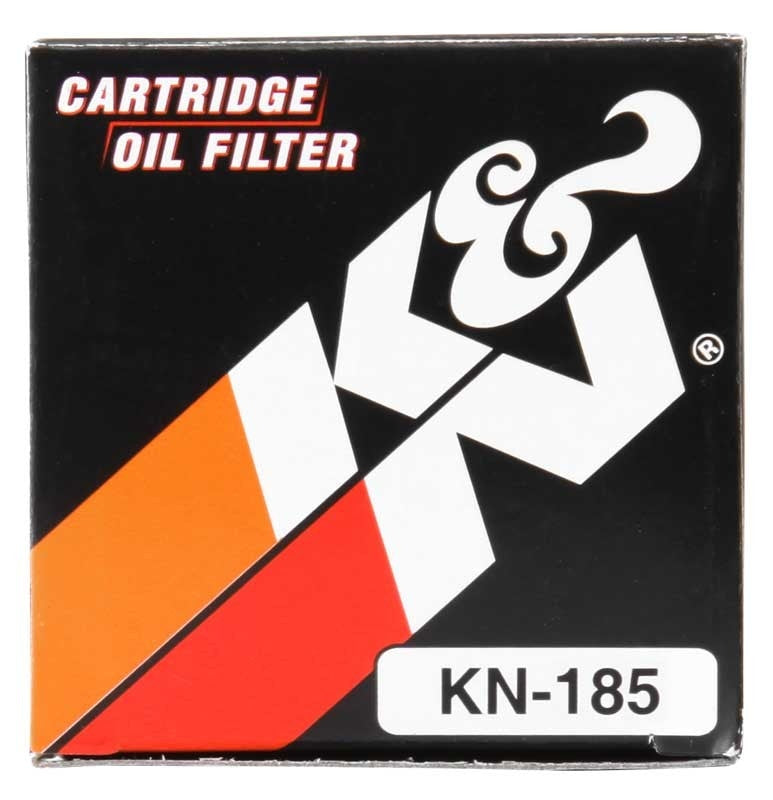 K&N Engineering K&N Oil Filter 1.656in OD x 1.656in H - Powersports Cartridge KN-185