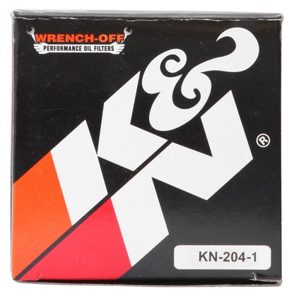 K&N Engineering K&N Honda / Kawasaki / Arctic Cat / Suzuki / Triumph / Yamaha 2.594in OD x 2.813in H Oil Filter KN-204-1