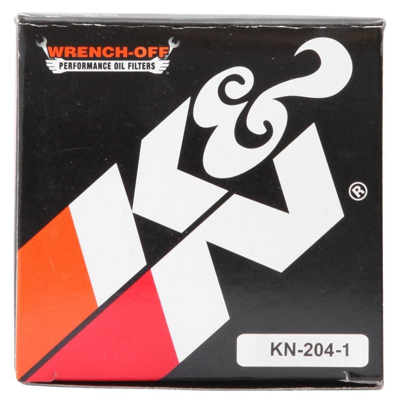 K&N Engineering K&N Honda / Kawasaki / Arctic Cat / Suzuki / Triumph / Yamaha 2.594in OD x 2.813in H Oil Filter KN-204-1